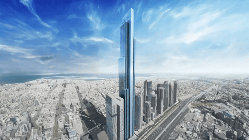 Burj Azizi là tòa nhà cao thứ 2 thế giới tại Dubai